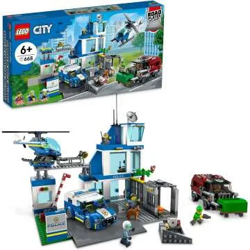 LEGO City Police Station Set 60316 - Fun for 6+