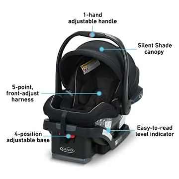 Graco SnugRide SnugLock 35 LX Infant Car Seat Featuring Safety