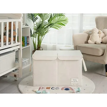 Stylish Toy Storage Organizer with Removable Lids