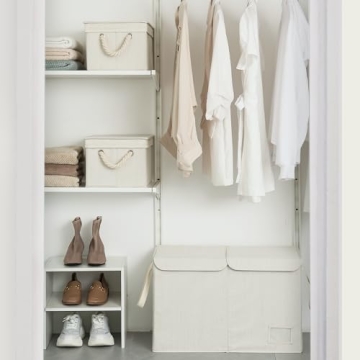 Stylish Toy Storage Organizer with Removable Lids