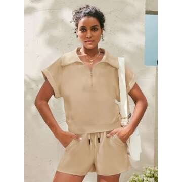 Shop MIHOLL Women 2 Piece Sweatsuit Set for Comfort