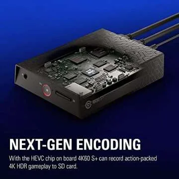 Elgato 4K60 S+ Capture Card - 4K60 HDR Gaming Recording