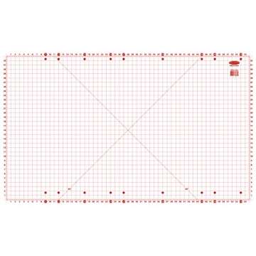 Sullivans USA Cutting Mat with grid (38233), 59 inch by 36 inch, for Sullivans Home Hobby Table