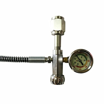 Kathring Paintball Fill Station Kit with Hose & Gauge