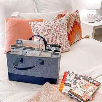 Stylish Happy Planner Big Tote - Perfect for Crafts & Tech