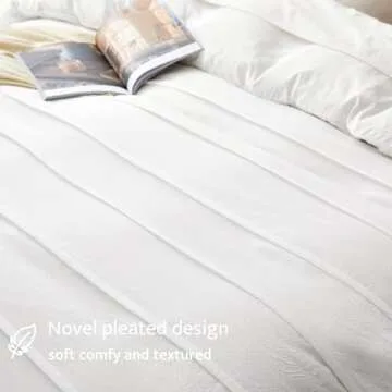 Oli Anderson King Duvet Cover - Pleated & Soft Design