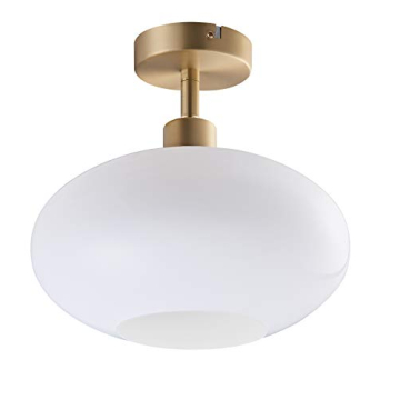 Modern NW Archiology Semi Flush Mount Ceiling Light