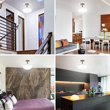 Modern NW Archiology Semi Flush Mount Ceiling Light