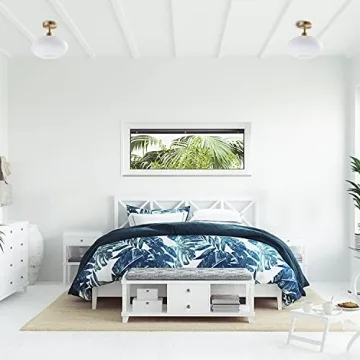 Modern NW Archiology Semi Flush Mount Ceiling Light