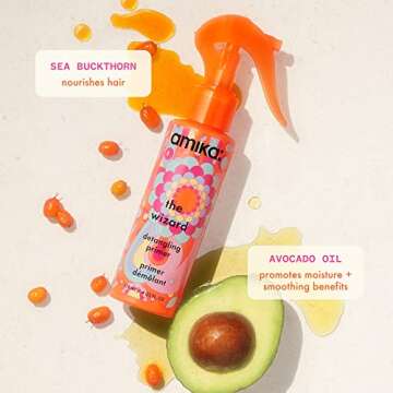 amika the wizard detangling primer, 30ml