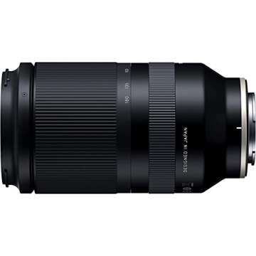 TAMRON 70-180mm F/2.8 Di III VXD A056SF Large Aperture Zoom Telephoto Lens for Sony E Full Frame Mir...