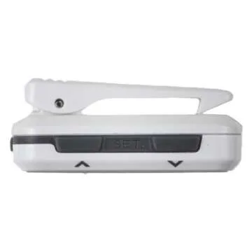 Gymboss Interval Timer and Stopwatch - White/Gray Gloss