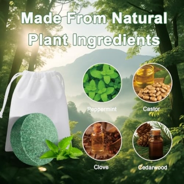 28-Pack Mouse Rodent Repellent for Indoor and Outdoor, Natural Deterrent for Kitchen, Warehouse, Gar...