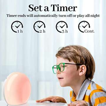 Calming Meditation White Noise Sound Machine for Sleep