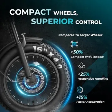 Jasion YR16 Electric Bike for Teen Adults Explore with Confidence