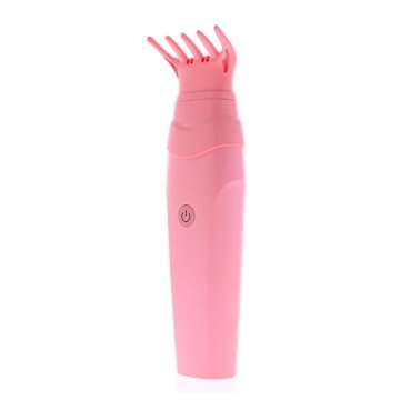Pink Electric Bakhoor Burner for Hair & Clothes - USB Power Cord, Comb & Accessories Included