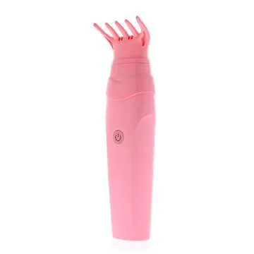 Pink Electric Bakhoor Burner for Hair & Clothes - USB Power Cord, Comb & Accessories Included