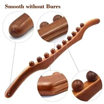 Wood Therapy Massage Tools for Pain Relief and Body Shaping