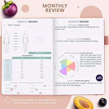 Clever Fox Wellness Planner for Health Tracking and Goals