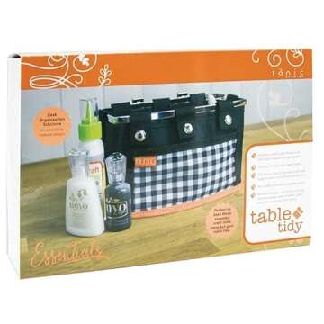 Tonic Studios Double Pocket Table Tidy for Crafting