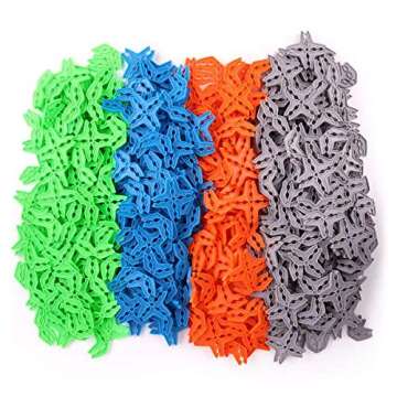 Atwood Toys Box Lox 480 pcs Creative Cardboard Building Kit - Fun, Educational STEM Toy for All Ages