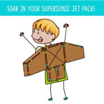 Atwood Toys 480 pcs Box Lox Creative Cardboard Kit