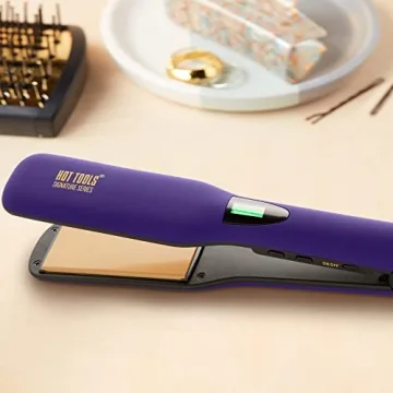 Hot Tools Pro Signature Ceramic Flat Iron for All Hair Types