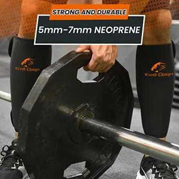 Trend Changer Weightlifting Shin Guards – Adjustable Calf Brace