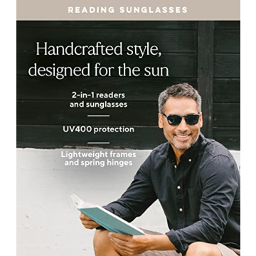 Peepers Oversized Reading Sunglasses Gray Tortoise UV400