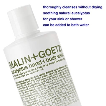 Malin + Goetz Eucalyptus Hand & Body Wash - Luxurious Cleanliness