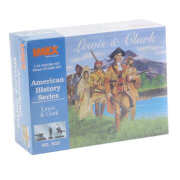 Imex 523 1/72 Lewis & Clark Expedition Plastic Figure Set