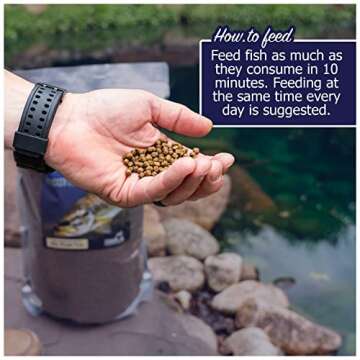 Game Fish Food Variety - Premium Floating Pellets