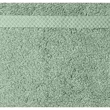 Eco-Friendly Quick-Dry Hand Towels - 8-Pack Cotton Set