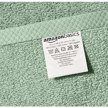 Eco-Friendly Quick-Dry Hand Towels - 8-Pack Cotton Set