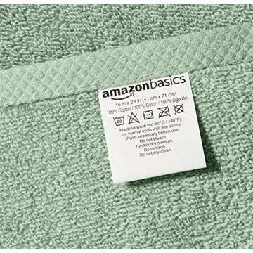 Eco-Friendly Quick-Dry Hand Towels - 8-Pack Cotton Set