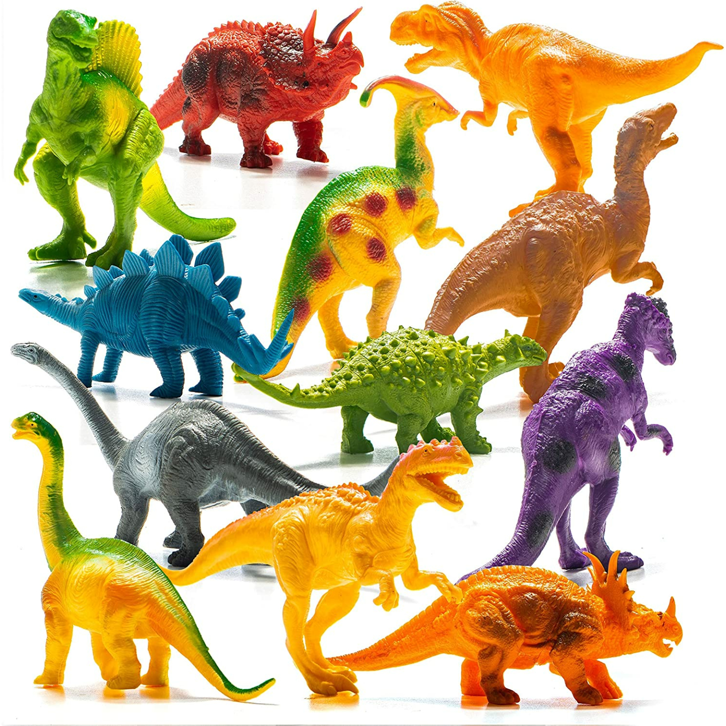 PREXTEX Dinosaur Toy Set for Learning & Fun