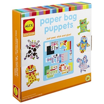 ALEX Toys Paper Bag Puppets Kids Craft Activity for Fun