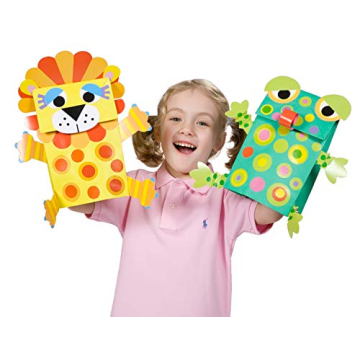 ALEX Toys Paper Bag Puppets Kids Craft Activity for Fun