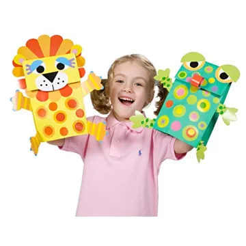 ALEX Toys Paper Bag Puppets Kids Craft Activity for Fun