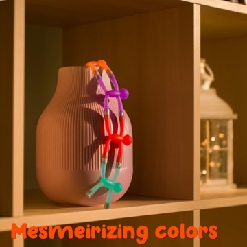 Boxgear Magnet Men – 10-Piece Magnetic Travel Toys for Kids, Fridge Magnet Toys for Kids, Quite Fidget Toys for Classroom, Fun Fidget Toys for Kids