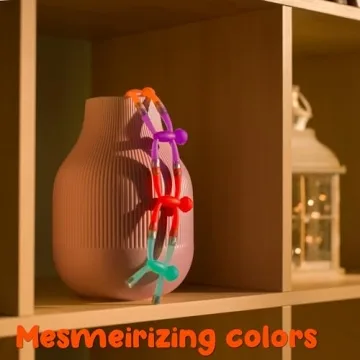 Boxgear Magnet Men – 10-Piece Magnetic Travel Toys for Kids, Fridge Magnet Toys for Kids, Quite Fidget Toys for Classroom, Fun Fidget Toys for Kids