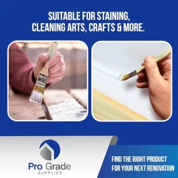 Pro Grade Chip Paint Brushes - 24 Pack for Every Craft