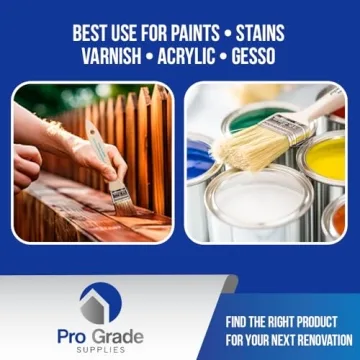 Pro Grade Chip Paint Brushes - 24 Pack for Every Craft