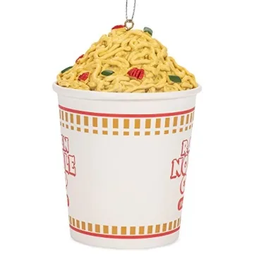 Charming Ramen Noodle Cup Ornament for Holiday Cheer