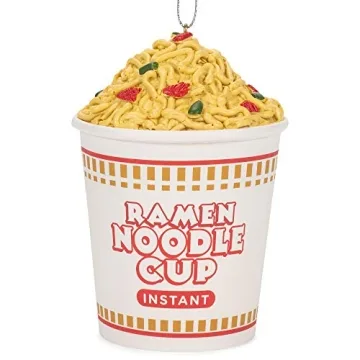 Charming Ramen Noodle Cup Ornament for Holiday Cheer