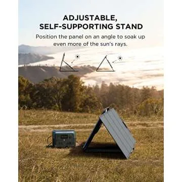 EF ECOFLOW RIVER 2 Max Solar Generator 512Wh Long-life LiFePO4 Portable Power Station& 160W Solar Panel for Home Backup Power, Camping & RVs 100% Charged in 60m with 3000+ Cycles & Up to 1000W Output