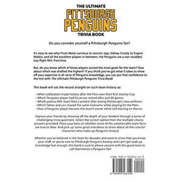 The Ultimate Pittsburgh Penguins Trivia Book: A Collection of Amazing Trivia Quizzes and Fun Facts f...