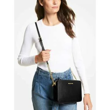 Michael Kors Women's Jet Set Large Crossbody Bag