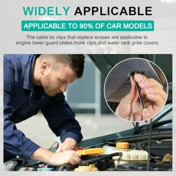 Durable Nylon Cable Tie Buckle Set of 150 - Ideal for Fixes