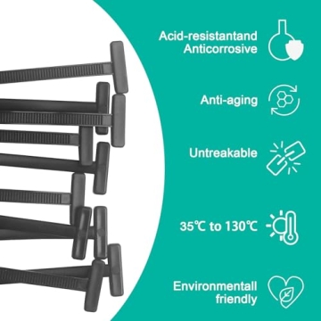 Durable Nylon Cable Tie Buckle Set of 150 - Ideal for Fixes